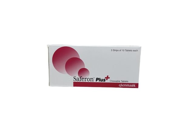 Saferon Plus Chewable Tablets 30's