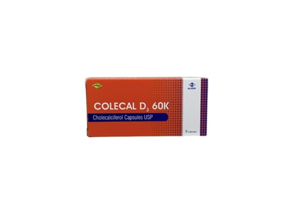 Colecal D3 60k 8’s capsules