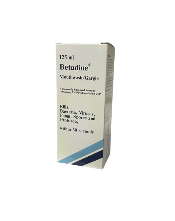 Betadine Mouthwash Gargle 125ml