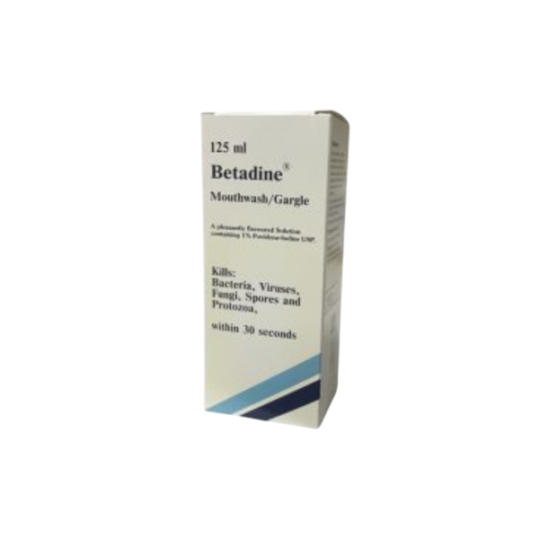 Betadine Mouthwash Gargle 125ml