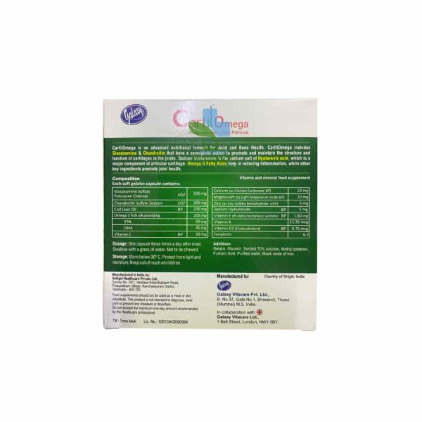 Cartil Omega – Advanced Joint Care Formula 30's - Image 2