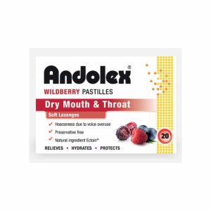 Andolex C Wildberry Pastilles 20's