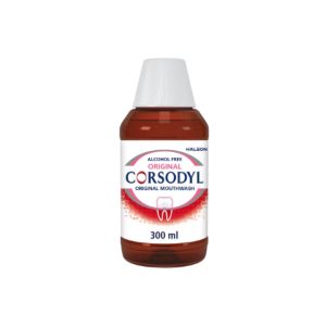 Corsodyl Alcohol-Free Mouthwash Original 300ml