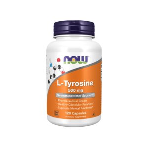 Now L-Tyrosine 500mg Capsules 120's