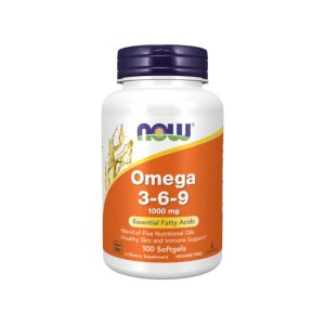 Now Omega 3-6-9 Softgels 100's