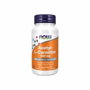 Now Acetyl L Carnitine 500mg Capsules 50's