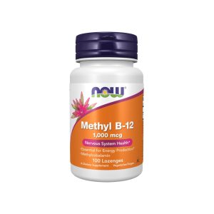 NOW Methyl B12 1000mcg Chewable Lozenges 100's