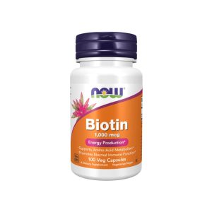 Now Biotin 1000mcg Caps 100's