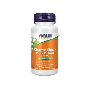 Now Chaste Berry Vitex Extract 300mg Caps 90's